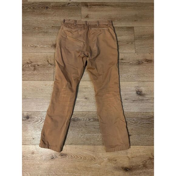 Taylor Stitch Democratic Men's Beige Khaki Straight Chino Pants Size 31 - Picture 2 of 3